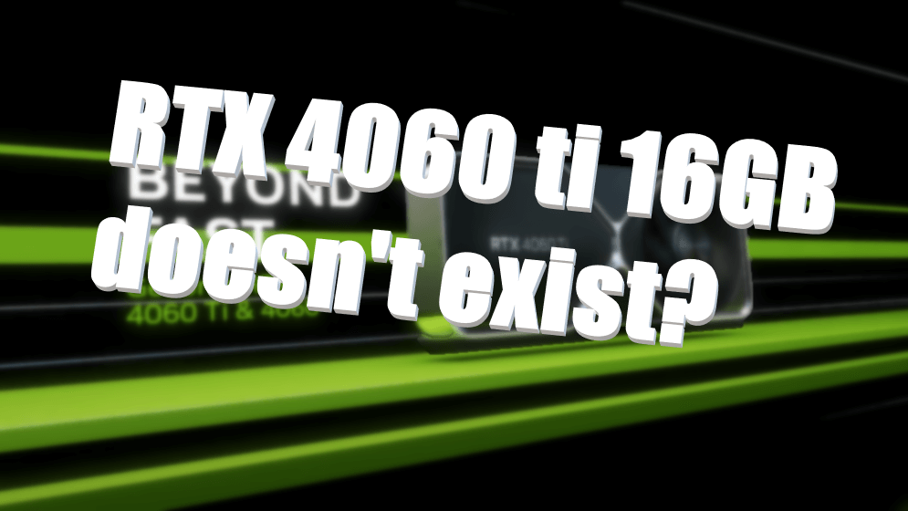 RTX 4060 ti 16GB - Очень странная видеокарта